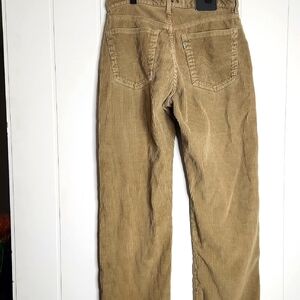 Vintage 90s RARE Levi's Baggy Loose SilverTab Tan Corduroy Men's 5 Pocket Pants